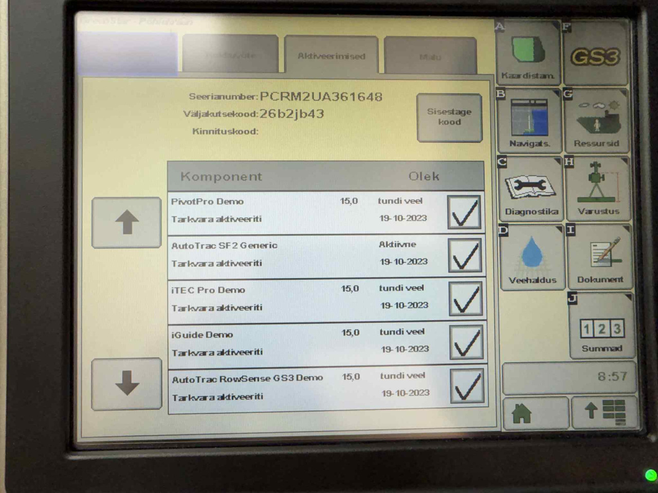 JOHN DEERE Starfire - Sistema di navigazione per Trattore: foto 5 JOHN DEERE Starfire - Sistema di navigazione per Trattore: foto 5