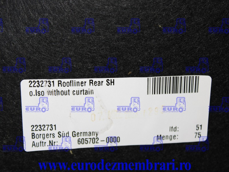 ELEMENT INTERIOR CABINA DAF XF XG 2232731 - Cabina e interni per Camion: foto 3 ELEMENT INTERIOR CABINA DAF XF XG 2232731 - Cabina e interni per Camion: foto 3