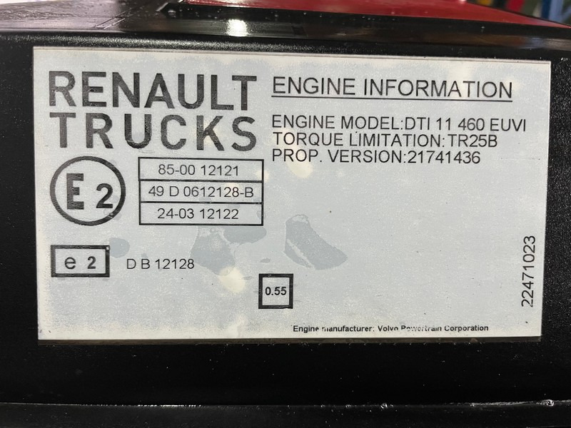MOTOR RENAULT T DTI 11 460CP E6 21741436 - Motore per Camion: foto 5 MOTOR RENAULT T DTI 11 460CP E6 21741436 - Motore per Camion: foto 5