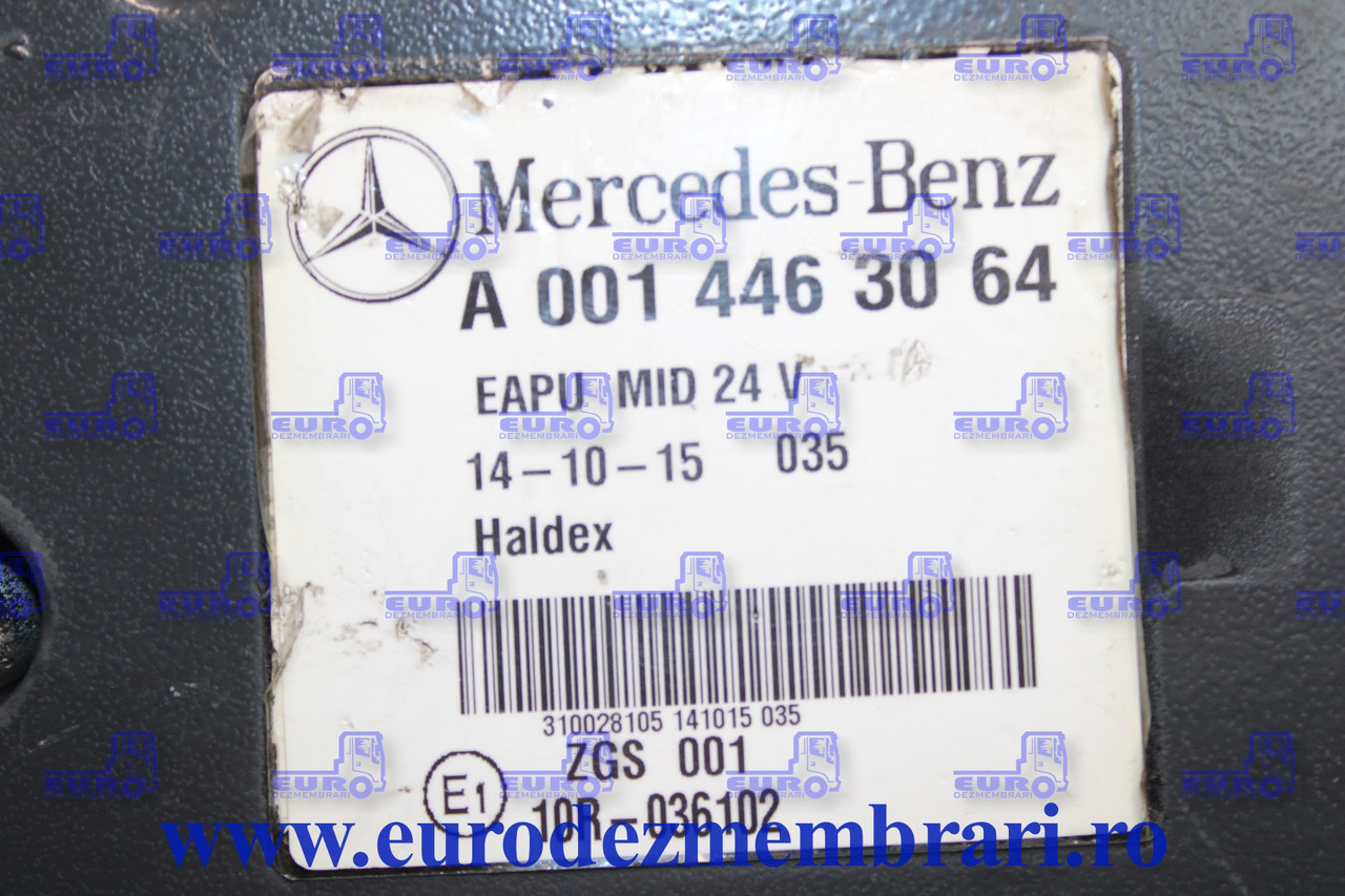 SUPAPA REFULARE MERCEDES ACTROS MP4 A0014463064 - Valvola freno per Camion: foto 2 SUPAPA REFULARE MERCEDES ACTROS MP4 A0014463064 - Valvola freno per Camion: foto 2