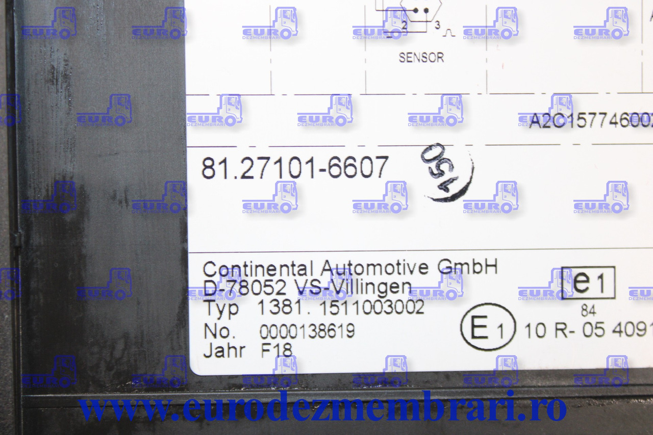 TAHOGRAF DIGITAL R3.0 MAN 81.27101.6607 81.25817.7116 81.27101.6569 81.27101.6577 81.27101.6578 81.27101.6584 81.27101.6590 81.27101.6592 81.27101.6593 81.27101.6597 81.27101.6632 81.27101.6633 - ECU per Camion: foto 2 TAHOGRAF DIGITAL R3.0 MAN 81.27101.6607 81.25817.7116 81.27101.6569 81.27101.6577 81.27101.6578 81.27101.6584 81.27101.6590 81.27101.6592 81.27101.6593 81.27101.6597 81.27101.6632 81.27101.6633 - ECU per Camion: foto 2