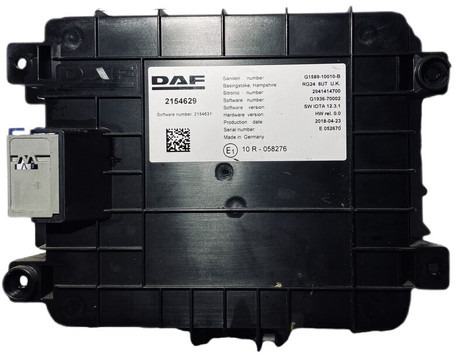 DAF XF 106 - ECU: foto 1 DAF XF 106 - ECU: foto 1