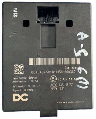 Mercedes-Benz Continental - ECU: foto 1 Mercedes-Benz Continental - ECU: foto 1