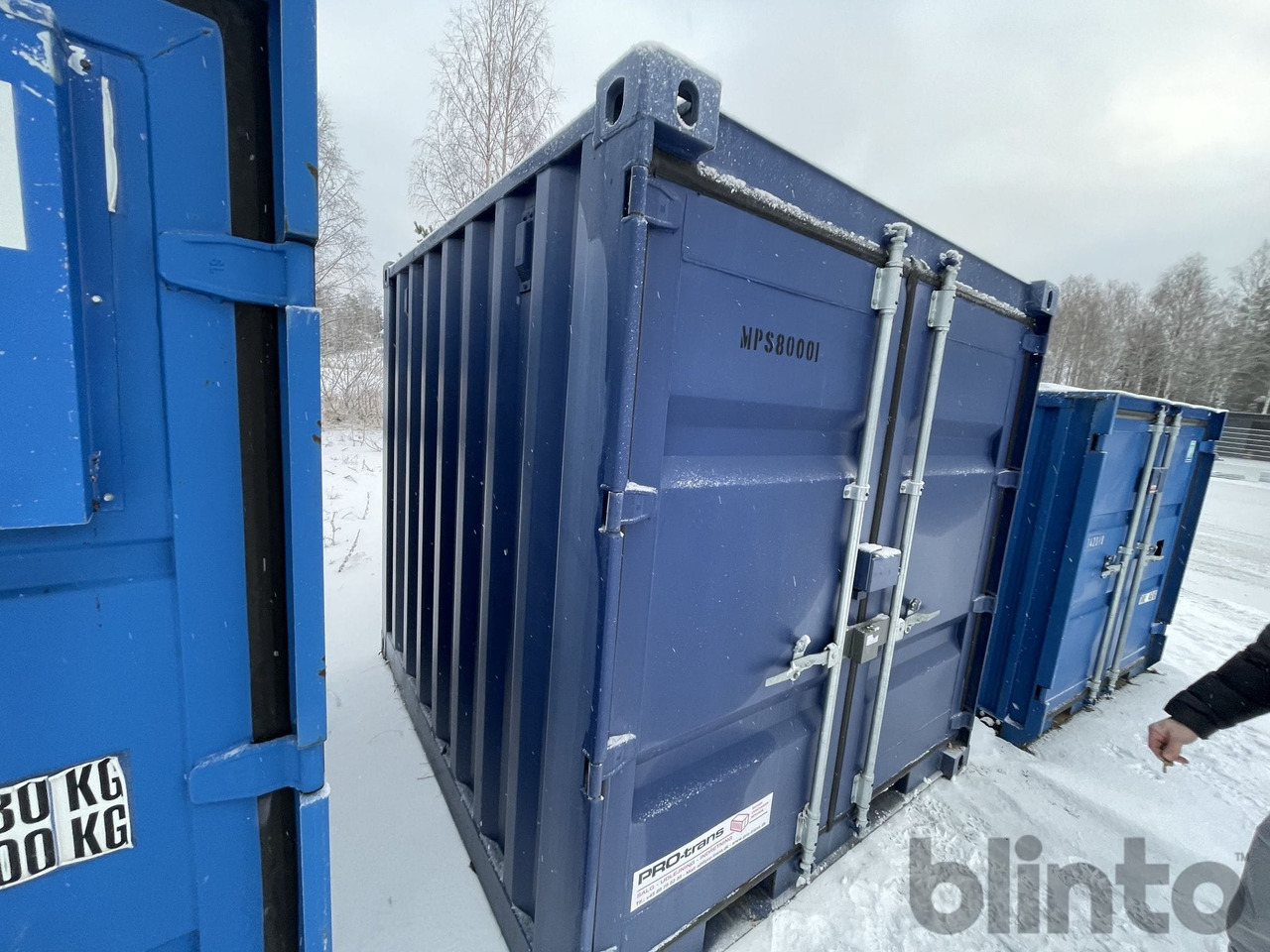 10 fot med dörr som har låskista - Container marittimo: foto 2 10 fot med dörr som har låskista - Container marittimo: foto 2