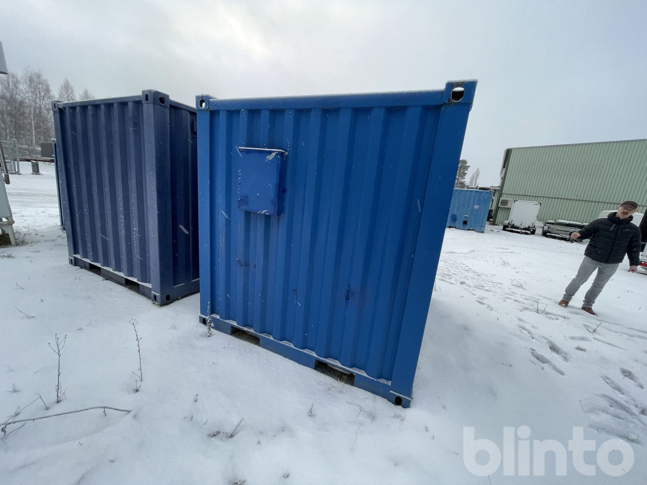10 fot med dörr som har låskista - Container marittimo: foto 5 10 fot med dörr som har låskista - Container marittimo: foto 5