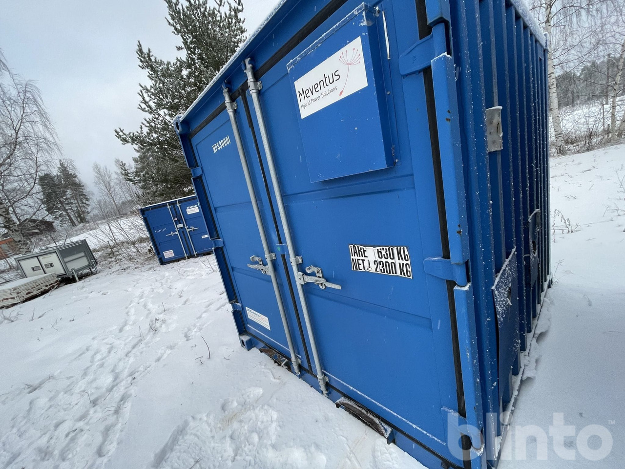 10 fot med dörr som har låskista - Container marittimo: foto 2 10 fot med dörr som har låskista - Container marittimo: foto 2