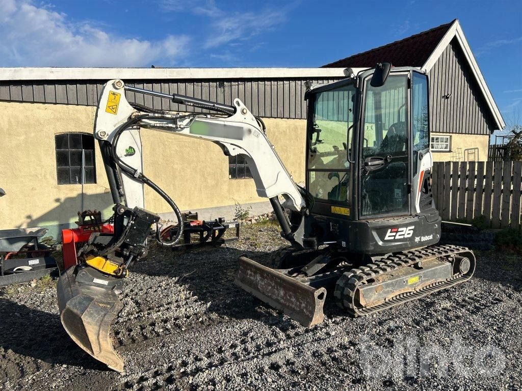 Bobcat E26 - 4 Redskap - 1590h - Escavatore cingolato: foto 1 Bobcat E26 - 4 Redskap - 1590h - Escavatore cingolato: foto 1