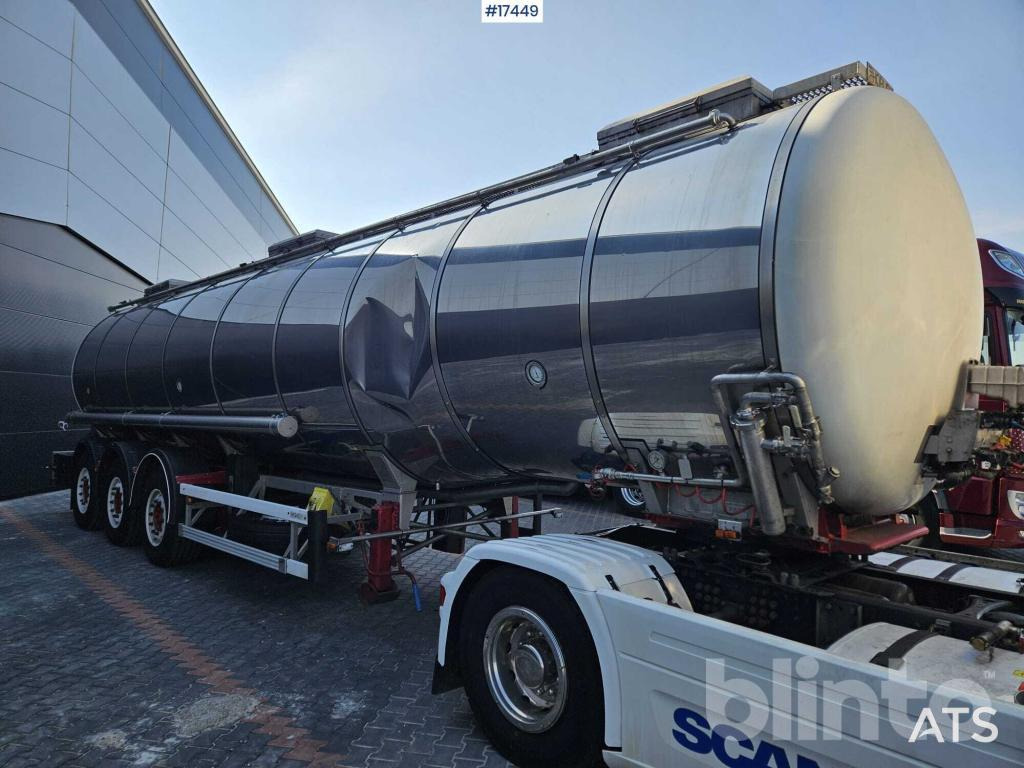 Burg BPO 12-24 ZGZXX (2003) - Semirimorchio cisterna: foto 2 Burg BPO 12-24 ZGZXX (2003) - Semirimorchio cisterna: foto 2