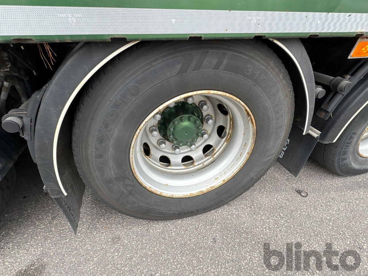 Autocarro con pianale/ Cassone fisso, Camion con gru VOLVO FM 460 8x4 Tridem: foto 47