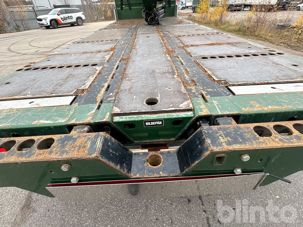 Autocarro con pianale/ Cassone fisso, Camion con gru VOLVO FM 460 8x4 Tridem: foto 42