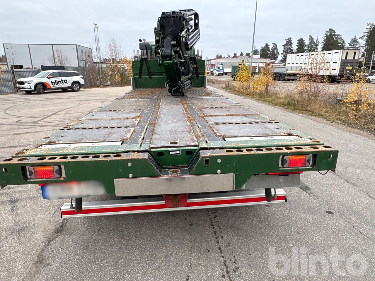 VOLVO FM 460 8x4 Tridem - Autocarro con pianale/ Cassone fisso, Camion con gru: foto 4 VOLVO FM 460 8x4 Tridem - Autocarro con pianale/ Cassone fisso, Camion con gru: foto 4