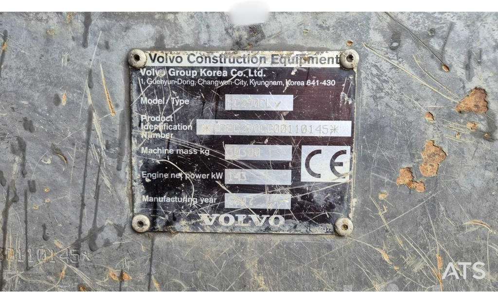 Volvo EC 290 CL (2007) - Escavatore cingolato: foto 5 Volvo EC 290 CL (2007) - Escavatore cingolato: foto 5