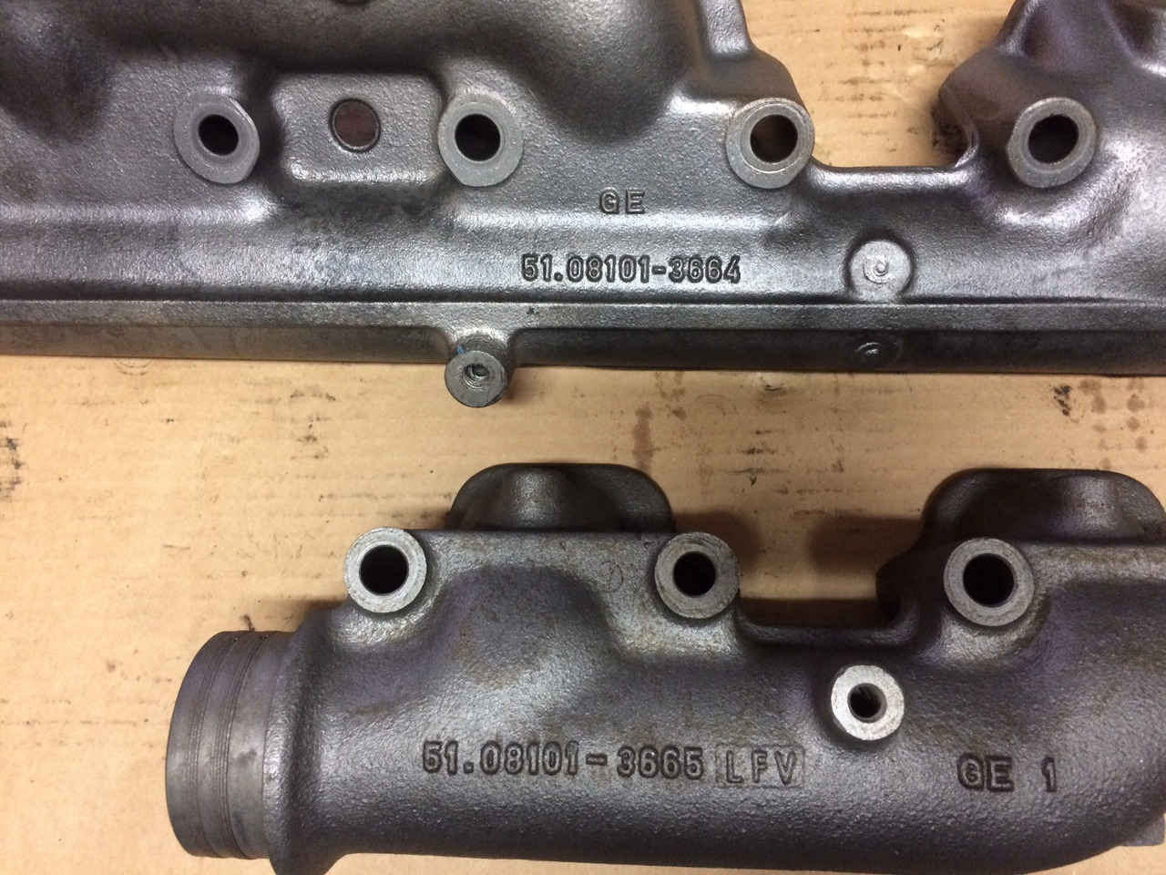 COLLETTORE SCARICO COIBENTATO MAN 51081015147 + 51081010769 - Collettore di scarico: foto 5 COLLETTORE SCARICO COIBENTATO MAN 51081015147 + 51081010769 - Collettore di scarico: foto 5