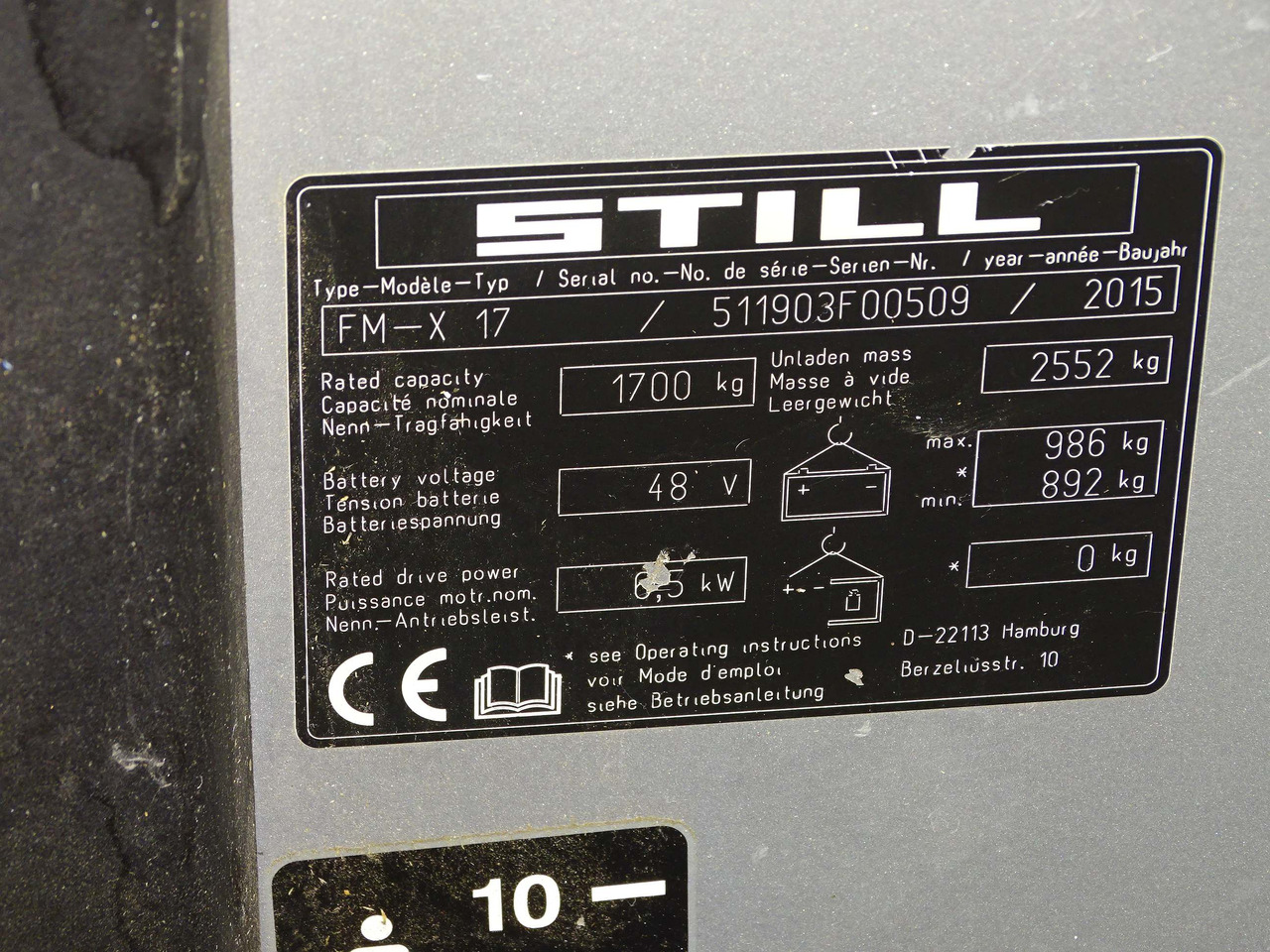 Still FM-X17 - Carrello retrattile: foto 5 Still FM-X17 - Carrello retrattile: foto 5