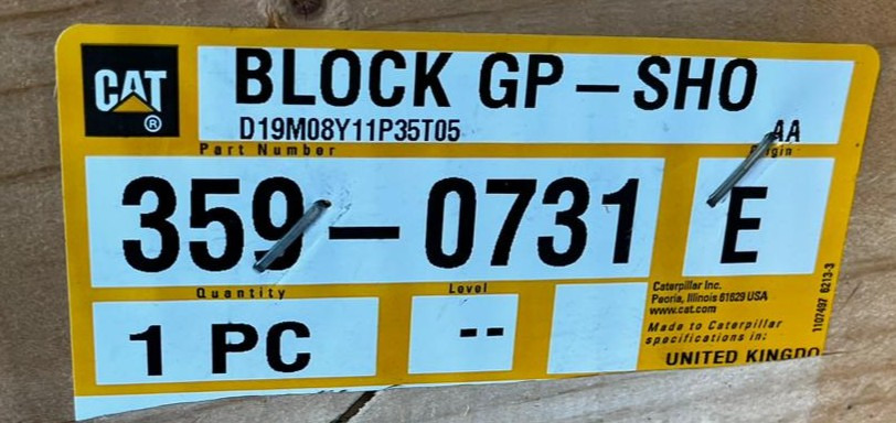 CATERPILLAR 359-0731 – Genuine Caterpillar Engine Block - CAT 3054C - Motore: foto 2 CATERPILLAR 359-0731 – Genuine Caterpillar Engine Block - CAT 3054C - Motore: foto 2