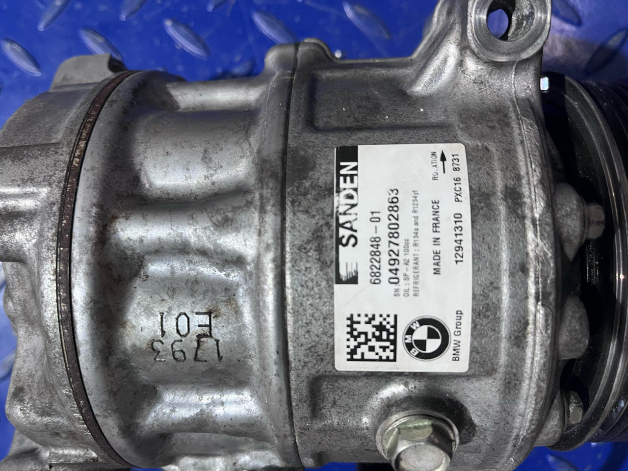 SANDEN BMW 6822848 - Compressore A/C: foto 4 SANDEN BMW 6822848 - Compressore A/C: foto 4