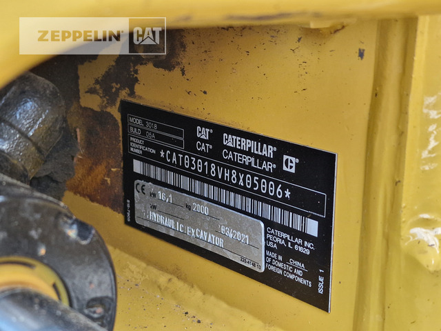 Cat 301.8-05A - Miniescavatore: foto 2 Cat 301.8-05A - Miniescavatore: foto 2