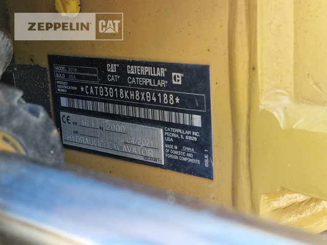 Cat 301.8-05A - Miniescavatore: foto 2 Cat 301.8-05A - Miniescavatore: foto 2