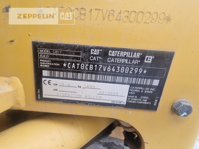 Cat CB1.7 - Rullo stradale: foto 2 Cat CB1.7 - Rullo stradale: foto 2