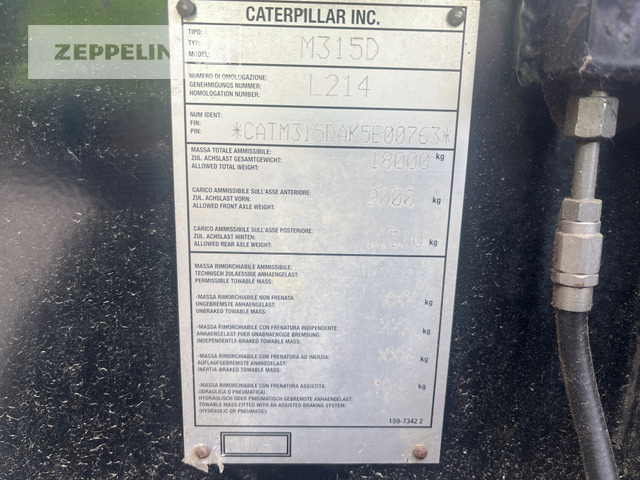 Cat M315D - Escavatore gommato: foto 3 Cat M315D - Escavatore gommato: foto 3
