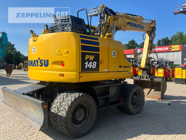 Komatsu PW148-11 - Escavatore gommato: foto 4 Komatsu PW148-11 - Escavatore gommato: foto 4