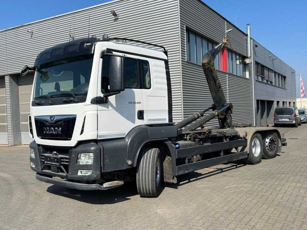 MAN TG-S 26.420/6x2 Abrollkipper - Autocarro scarrabile: foto 1 MAN TG-S 26.420/6x2 Abrollkipper - Autocarro scarrabile: foto 1