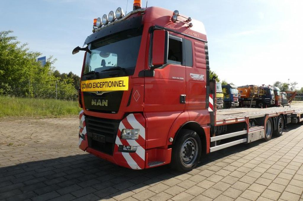 MAN TG-X 24.500 6x2-4 LL-U Pritsche Maschinentranspo - Autocarro trasporto automezzi: foto 3 MAN TG-X 24.500 6x2-4 LL-U Pritsche Maschinentranspo - Autocarro trasporto automezzi: foto 3