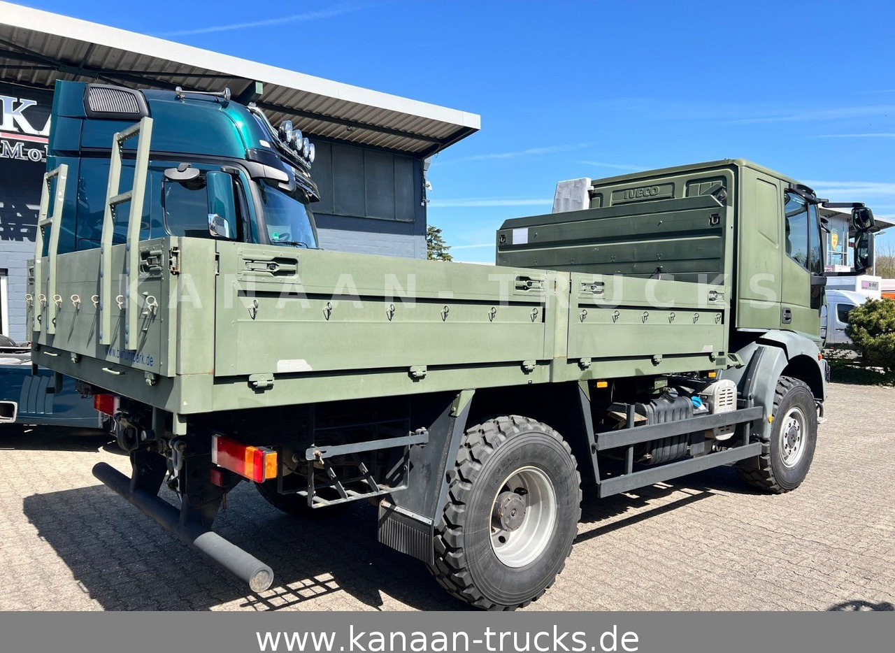 Autocarro con pianale/ Cassone fisso Iveco ML100E22WM-BW 4x4 Miltär Camper Exped 19 TKm: foto 8