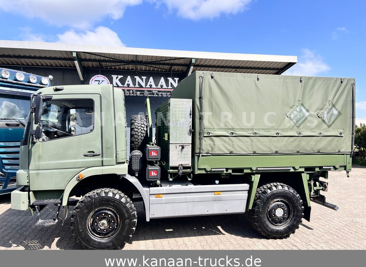 Mercedes-Benz 1018 Atego 4x4 Allrad Miltär Camper Expedition - Autocarro portacontainer/ Caisse interchangeable: foto 4 Mercedes-Benz 1018 Atego 4x4 Allrad Miltär Camper Expedition - Autocarro portacontainer/ Caisse interchangeable: foto 4