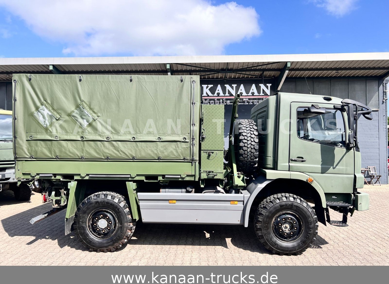 Mercedes-Benz 1018 Atego 4x4 Allrad Miltär Camper Expedition - Autocarro portacontainer/ Caisse interchangeable: foto 3 Mercedes-Benz 1018 Atego 4x4 Allrad Miltär Camper Expedition - Autocarro portacontainer/ Caisse interchangeable: foto 3