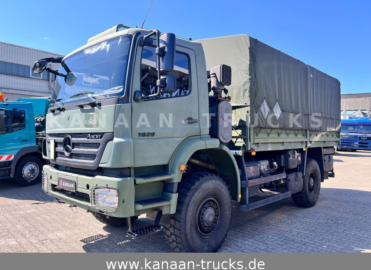 Mercedes-Benz 1829 A Axor 4x4 EX- 31 TKM Camper Expedi - Camion centinato: foto 3 Mercedes-Benz 1829 A Axor 4x4 EX- 31 TKM Camper Expedi - Camion centinato: foto 3
