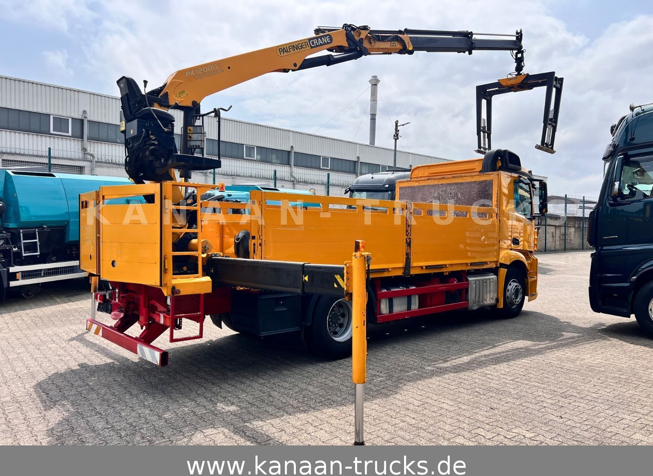 Mercedes-Benz 1845 Antos 4x2 Baustoffkran Palfinger 21001L - Camion con gru: foto 5 Mercedes-Benz 1845 Antos 4x2 Baustoffkran Palfinger 21001L - Camion con gru: foto 5