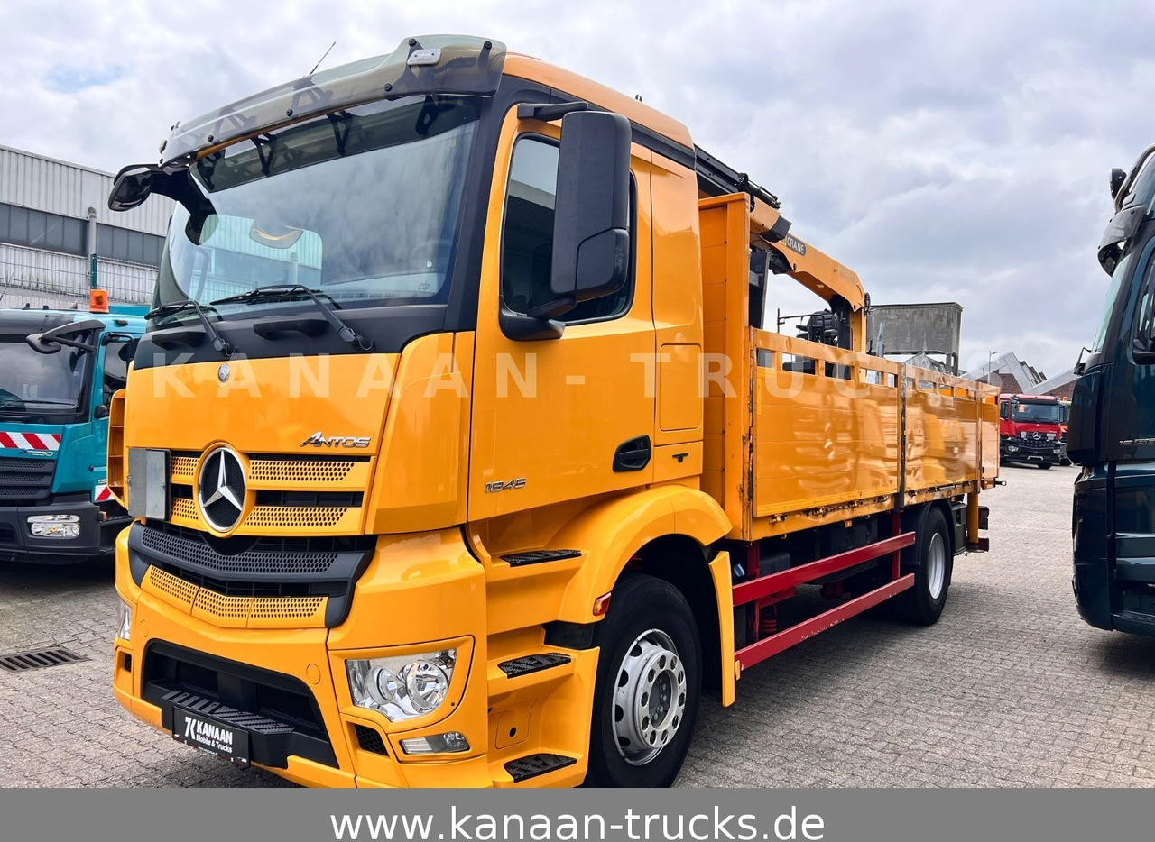 Mercedes-Benz 1845 Antos 4x2 Baustoffkran Palfinger 21001L - Camion con gru: foto 2 Mercedes-Benz 1845 Antos 4x2 Baustoffkran Palfinger 21001L - Camion con gru: foto 2