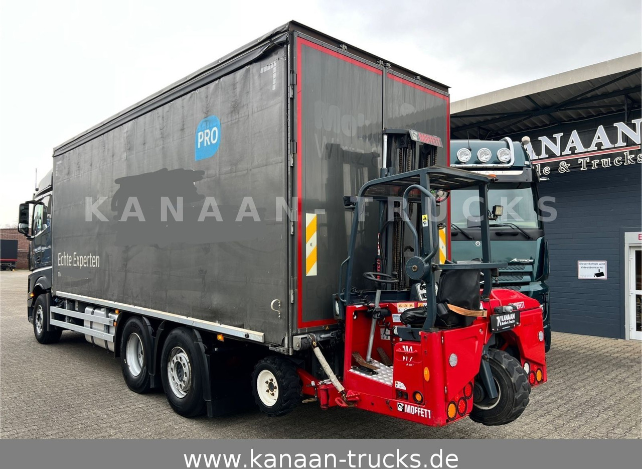 Mercedes-Benz 2548 Actros 6x2 Pritsche Moffet Mitnahme stapler - Camion con gru: foto 4 Mercedes-Benz 2548 Actros 6x2 Pritsche Moffet Mitnahme stapler - Camion con gru: foto 4