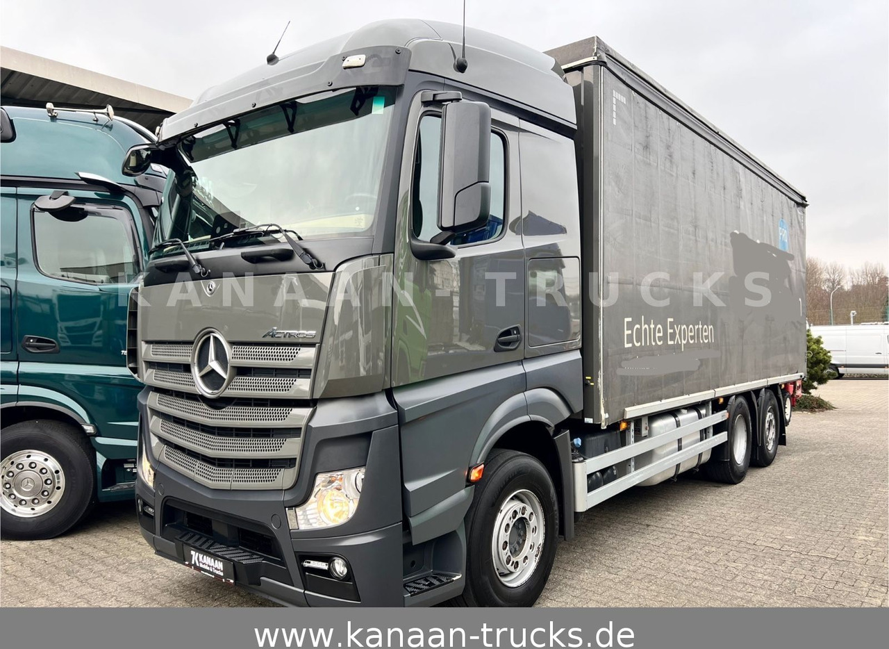 Mercedes-Benz 2548 Actros 6x2 Pritsche Moffet Mitnahme stapler - Camion centinato: foto 3 Mercedes-Benz 2548 Actros 6x2 Pritsche Moffet Mitnahme stapler - Camion centinato: foto 3