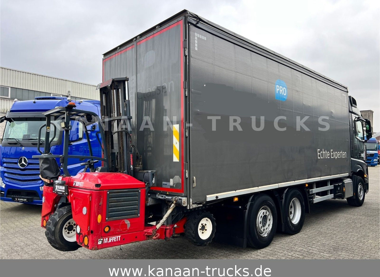 Mercedes-Benz 2548 Actros 6x2 Pritsche Moffet Mitnahme stapler - Camion con gru: foto 3 Mercedes-Benz 2548 Actros 6x2 Pritsche Moffet Mitnahme stapler - Camion con gru: foto 3