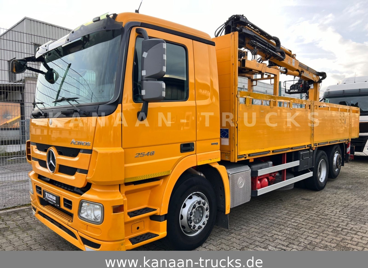 Mercedes-Benz Actros L 2548 6x2 Retarder ATLAS AK165.2VB - Camion con gru: foto 1 Mercedes-Benz Actros L 2548 6x2 Retarder ATLAS AK165.2VB - Camion con gru: foto 1