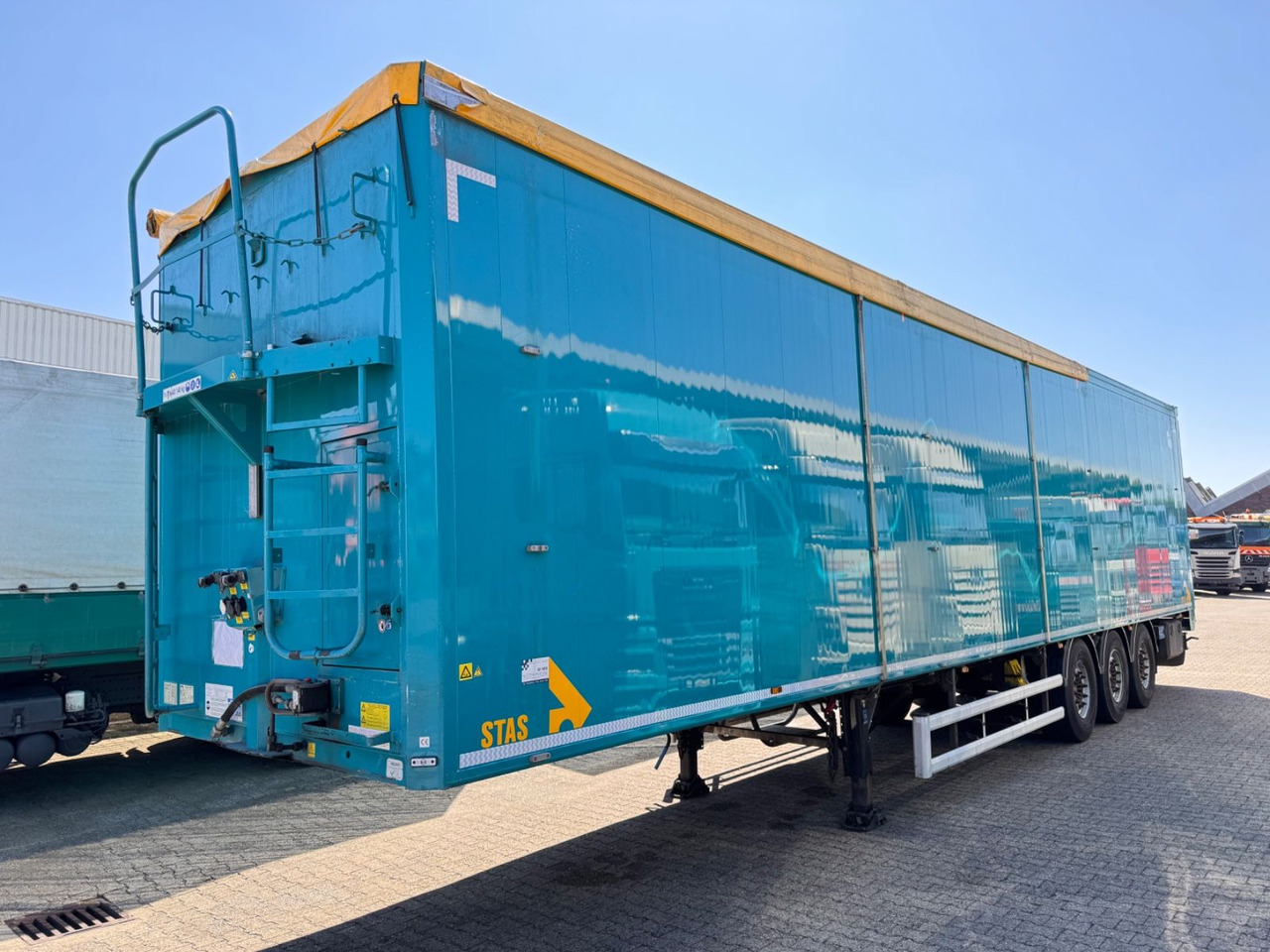 Stas S 300 ZX Walkingfloor Schubboden 2 x Vorhanden - Semirimorchio piano mobile: foto 4 Stas S 300 ZX Walkingfloor Schubboden 2 x Vorhanden - Semirimorchio piano mobile: foto 4