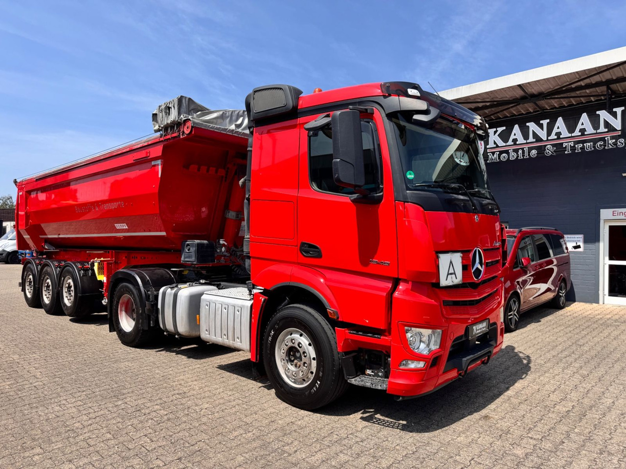 Mercedes-Benz 1846 Actros LS Kipphydraulik Alcoa TÜV NEU - Trattore stradale: foto 1 Mercedes-Benz 1846 Actros LS Kipphydraulik Alcoa TÜV NEU - Trattore stradale: foto 1