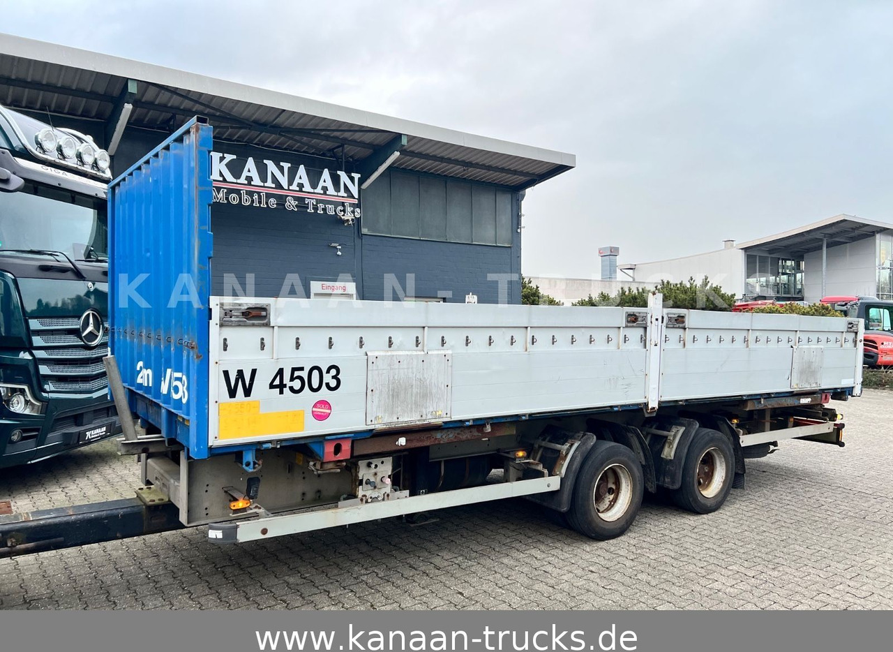 Wecon AWZ 218 LZ Tandem BDF Pritsche - Rimorchio portacontainer/ Caisse interchangeable: foto 1 Wecon AWZ 218 LZ Tandem BDF Pritsche - Rimorchio portacontainer/ Caisse interchangeable: foto 1